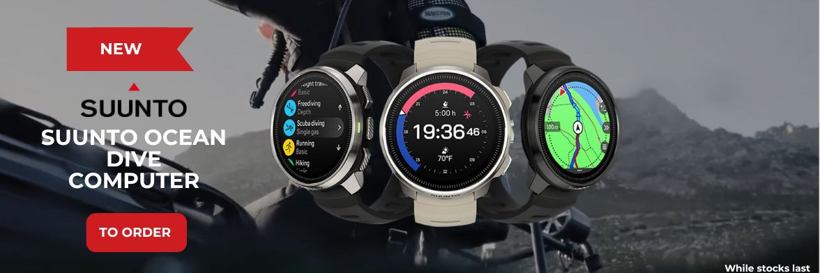 New from SUUNTO, the SUUNTO OCEAN in limited quantities 
